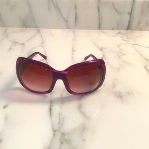Michele purple sunglasses
